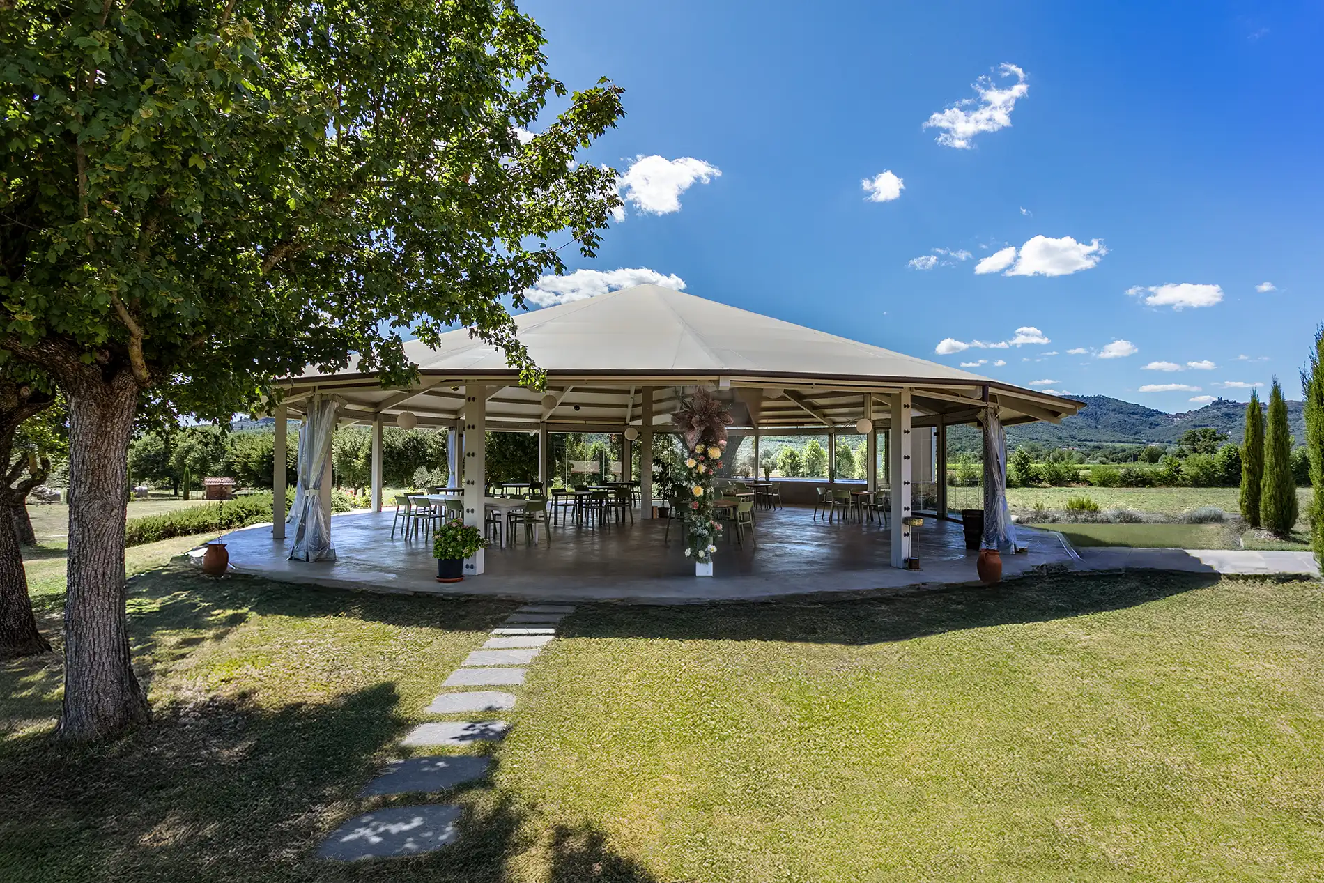 Gazebo Podere il Riccio Weddings copy